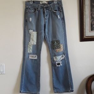 Levis 513 colorful jeans size 7M